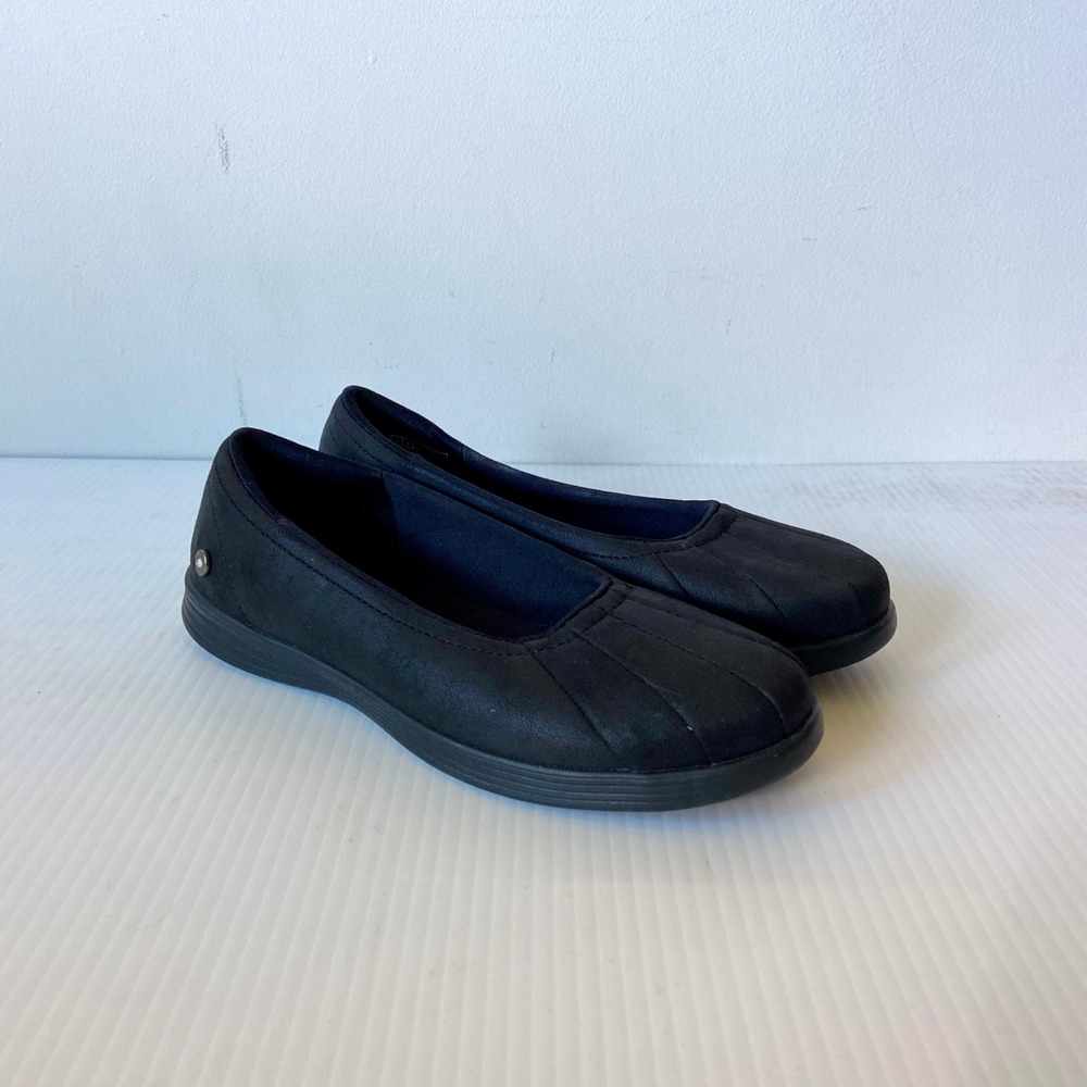 Skechers On The Go Dreamy Upscale Skimmer Flats Black Womens 7